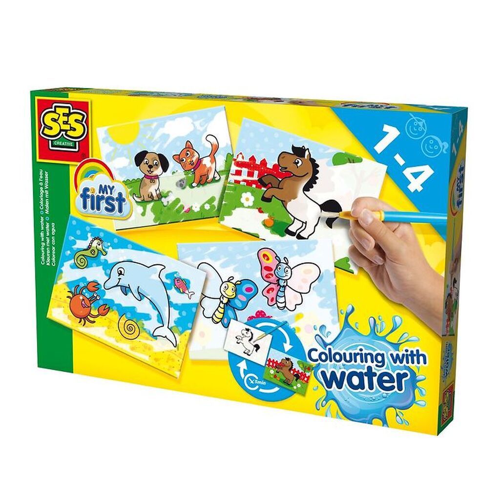 SES Creative Vandfarver - Min Første Vandfarvelade