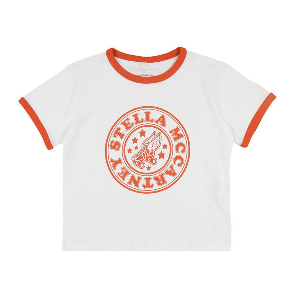 Stella McCartney Kids T-shirt - Hvid/Rød