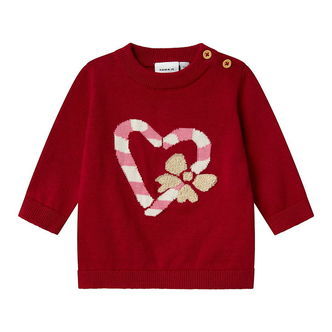 Name It Bluse - Strik - NbfReamo - Jester Red