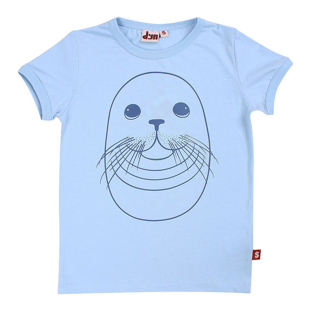 DYR T-shirt - DyrHide - Baby Blue Outline Sael