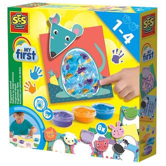 SES Creative - Min Første Fingermaling - Dyr