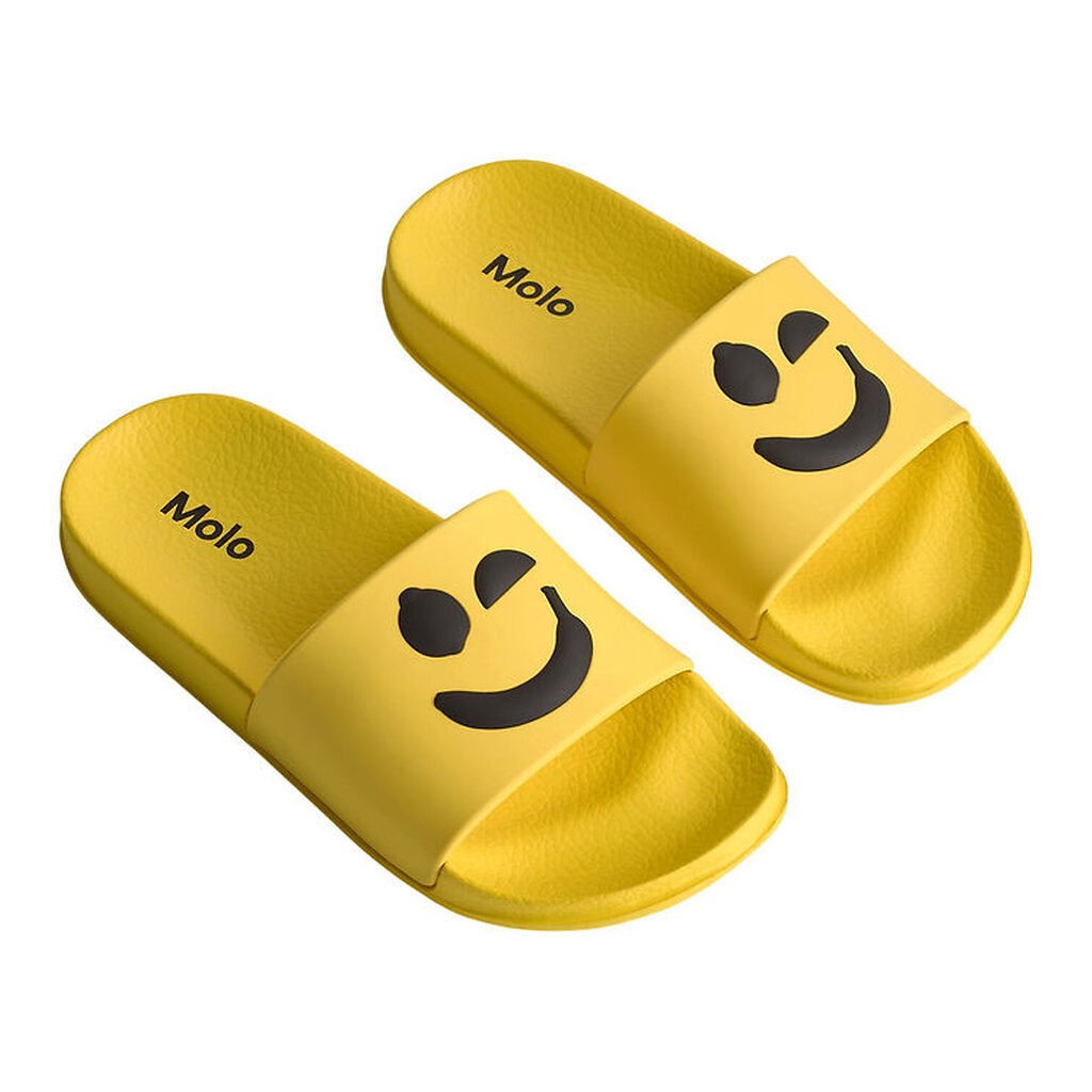 Molo Badesandaler m. Elastikbånd - Zhappy - Warm Yellow