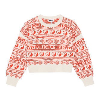 Molo Bluse - Strik - Gerrie - Yin Yang