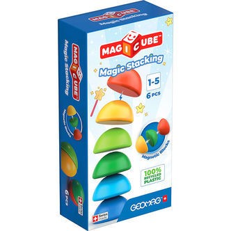 Geomag Magnetlegetøj - Magic Stacking - 6 Dele