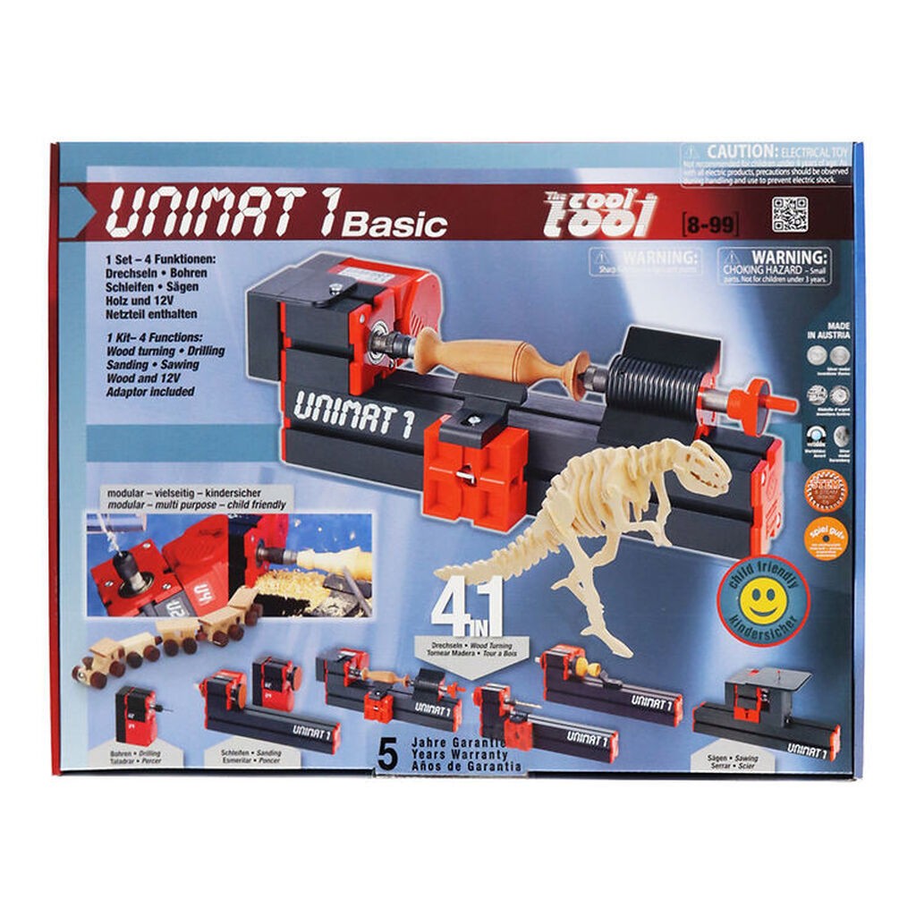 The Cool Tool Maskinsystem - 4-i-1 - Unimat 1 Basic