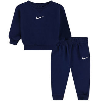 Nike Sweatsæt - Sweatshirt/Sweatpants - Midnight Navy