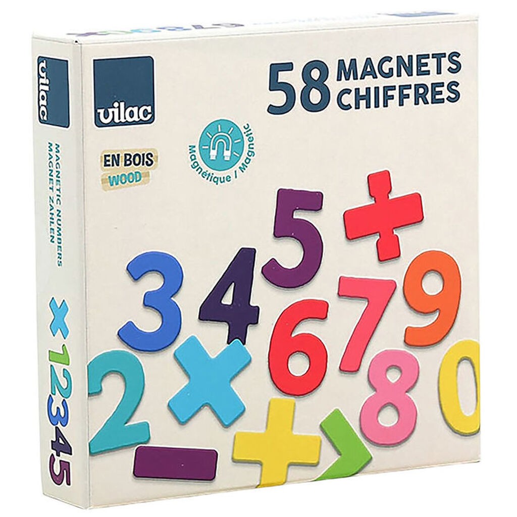 Vilac Magneter - Træ - Magnetiske Tal