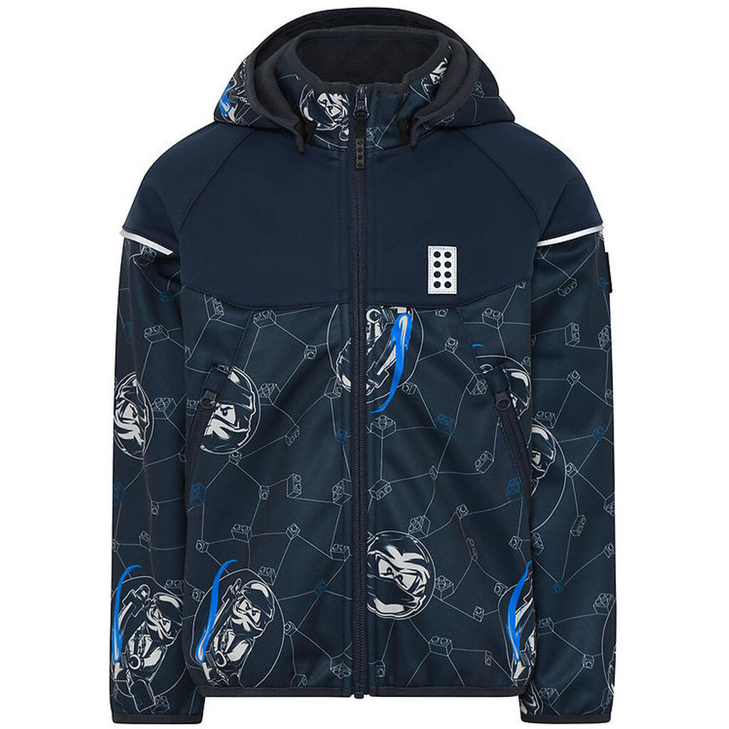 LEGOÂ® Ninjago Softshelljakke - LWStorm 602 - Dark Navy