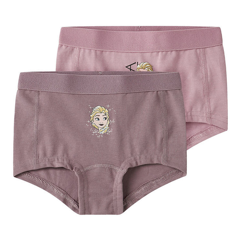 Name It Hipsters - 2-pak - Frozen - NmfAplaja - Lilla/Rosa