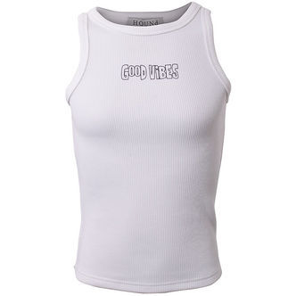 Hound Top - Rib - Off Whitet m. Print