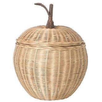 ferm Living Opbevaringskurv - Stor - 52 cm - Æble
