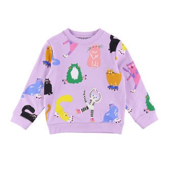 Stella McCartney Kids Sweatshirt - Violet m. Print