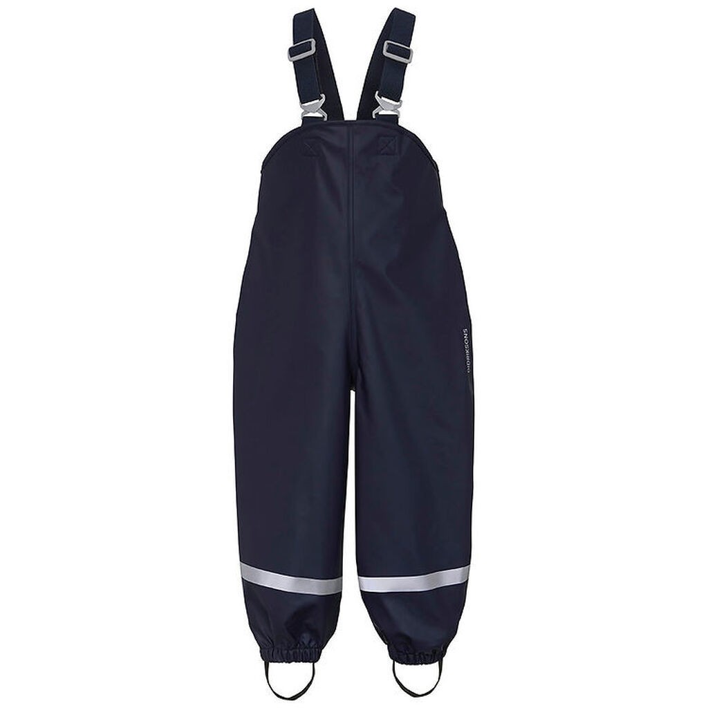 Didriksons Regnbukser m. Seler - PU - Plaskeman - Navy