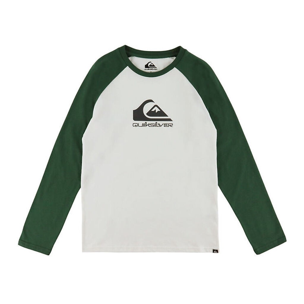 Quiksilver Bluse - EV Omni Logo Raglan - Snow White