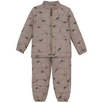 En Fant Termotøj - Quiltet - Fungi m. Dinoer