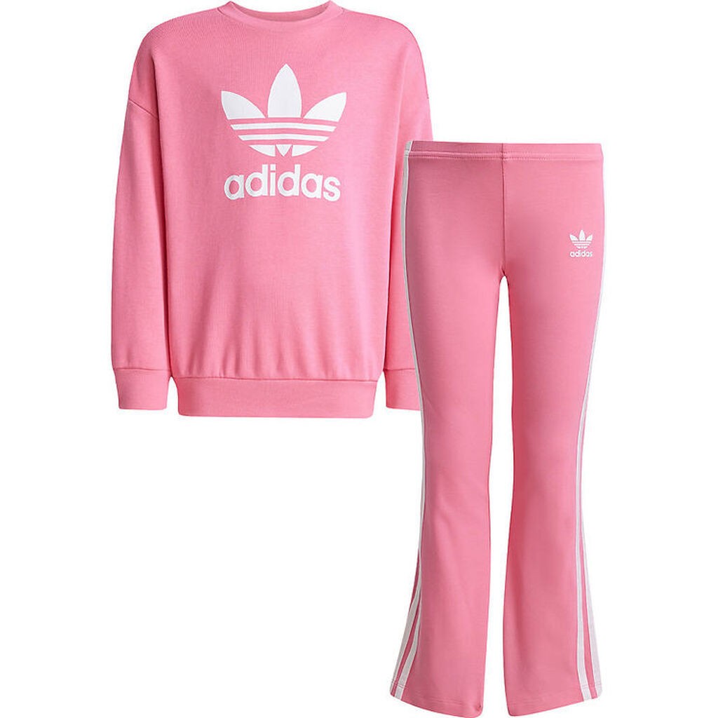 adidas Originals Sweatsæt - Loose Crew - Pnkfus