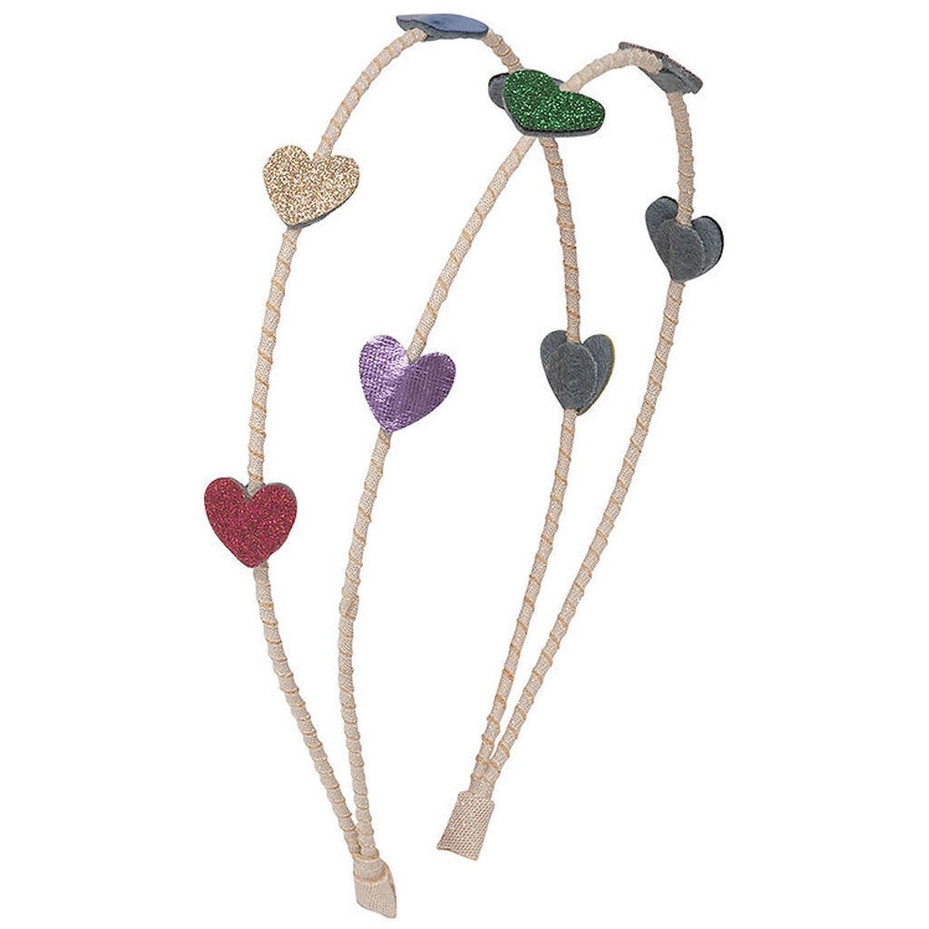 Mimi & Lula Hårbøjle - Dobbelt - Jazzy Heart Dancing Queen