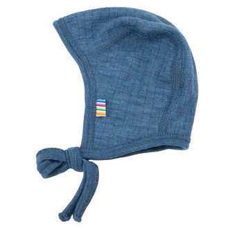 Joha Babyhjelm - Uld - 2-lags - Denim Blå