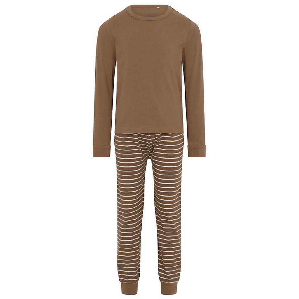 En Fant Nattøj - Sæt - Coca Mocha