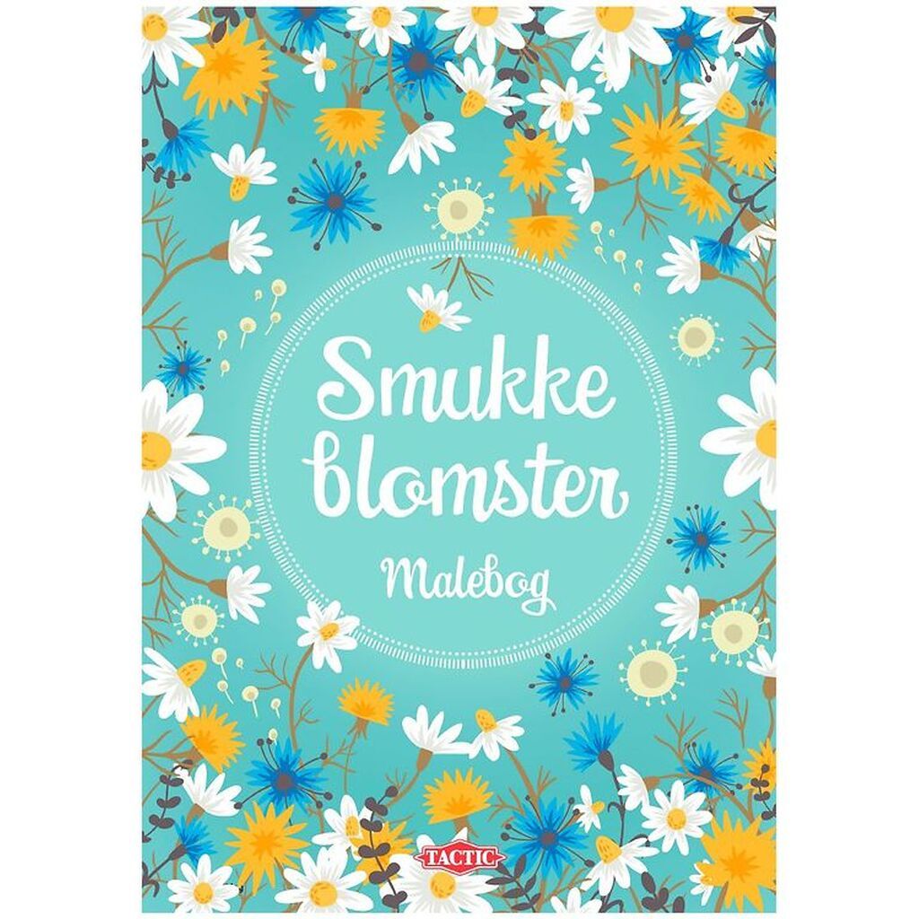 TACTIC Malebog - Smukke Blomster