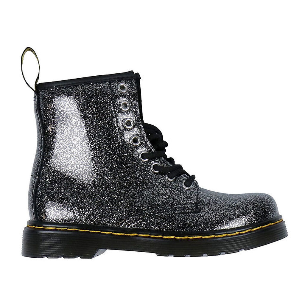 Dr. Martens Støvler - 1460 J - Nebula Glitter - Black/Silver/Neb