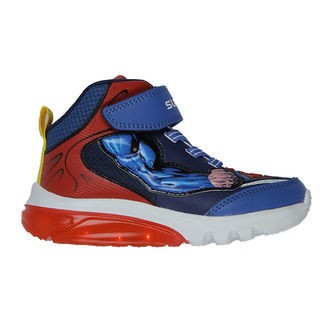 Geox Støvler m. Lys - J Ciberdron - Blå/Rød m. Superman