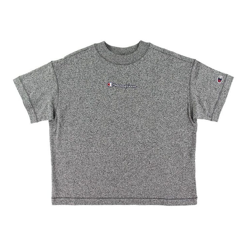 Champion Fashion T-Shirt - Gråmeleret m. Logo