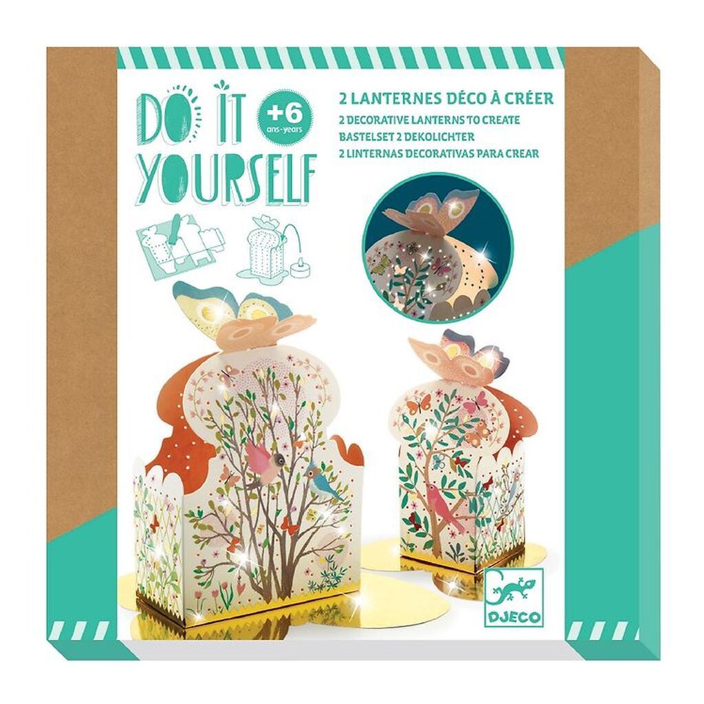 Djeco Kreasæt - Lanterns DIY - Light & Shadow