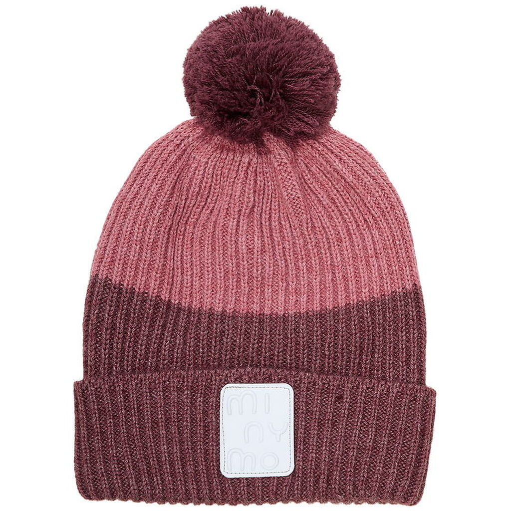 Minymo Hue m. Fleece - Uld/Akryl - Catawba Grape m. Kvast