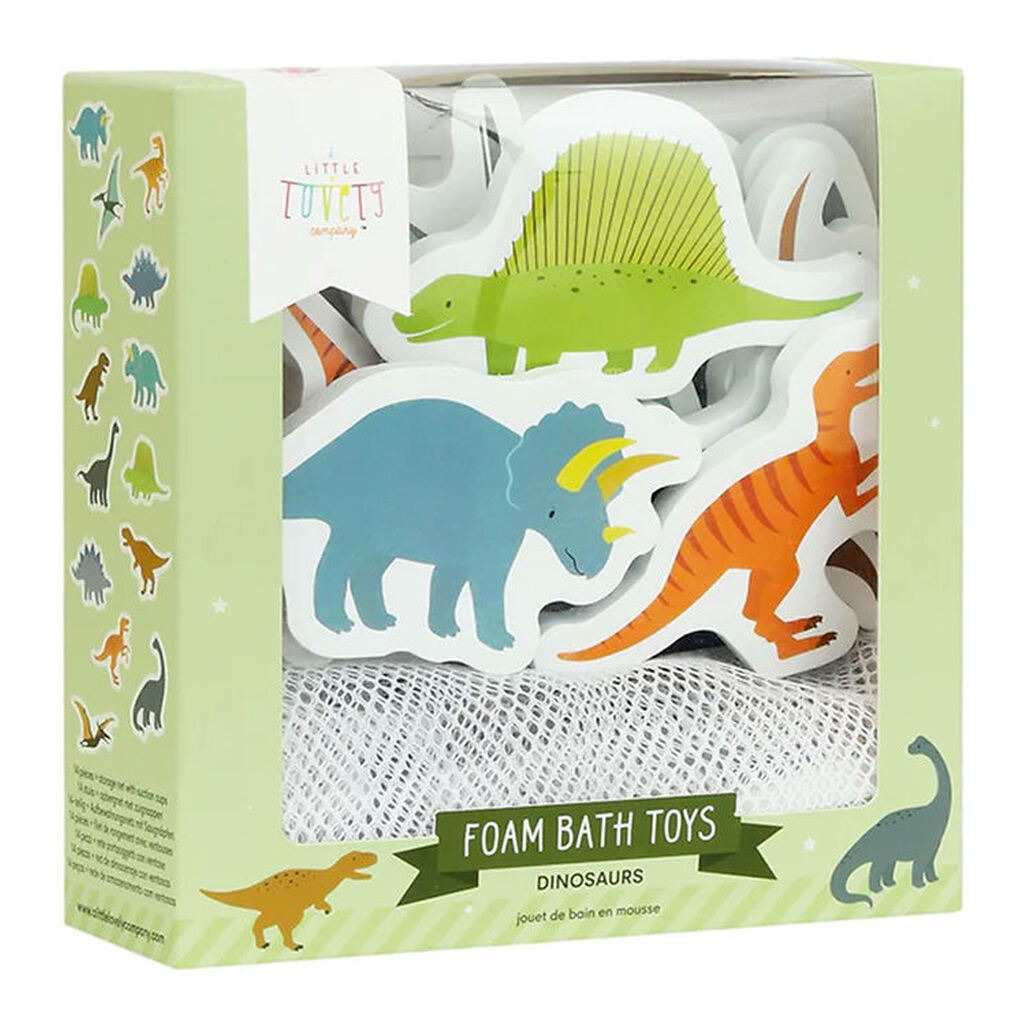 A Little Lovely Company Badelegetøj - 14 stk. - Dinosaurs