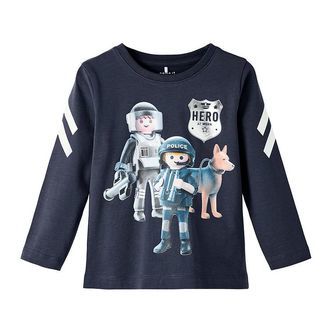 Name It Bluse - NmmDohn Playmobil - Dark Sapphire