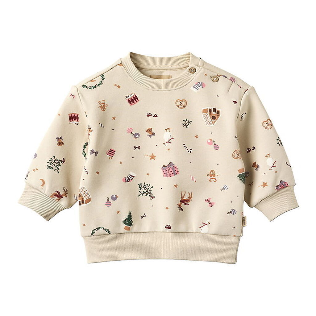 Wheat Sweatshirt - Elliot - Offwhite Holiday