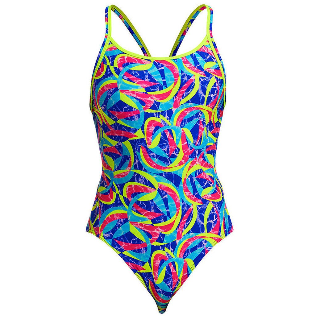 Funkita Badedragt - Diamond Back - UV50+ - Choppy Waters