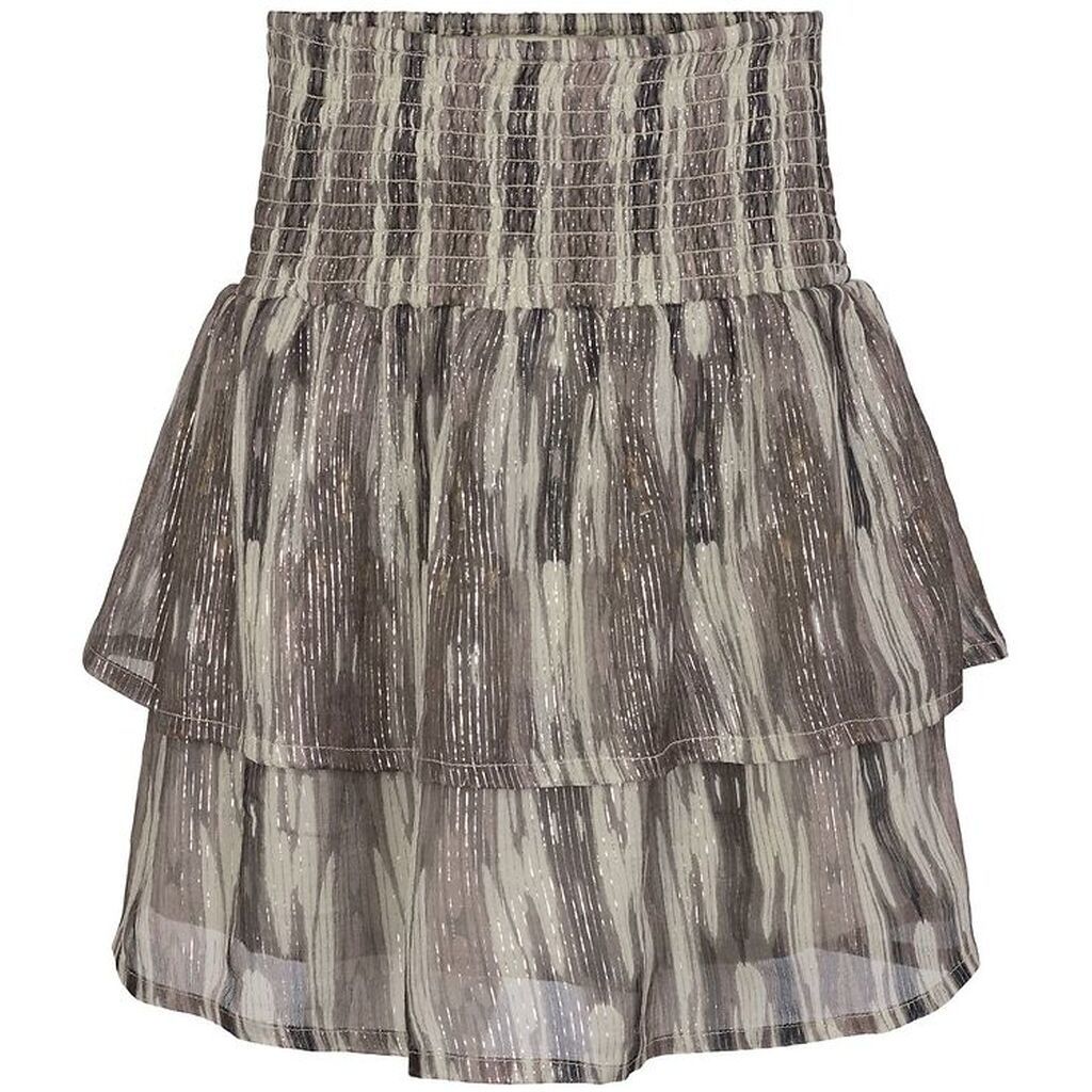 Petit by Sofie Schnoor Nederdel - Black Off White m. Striber