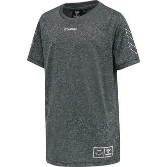 Hummel T-shirt - hmlMISTRAL - Gråmeleret