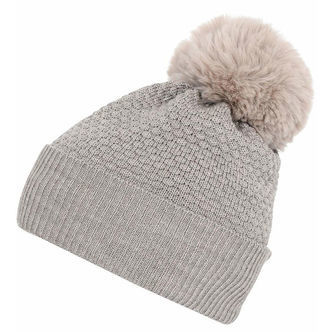 MP Hue m. Kvast - Uld - Oslo - Light Brown melange