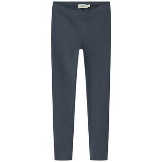 MarMar Leggings - Rib - Modal - Blå