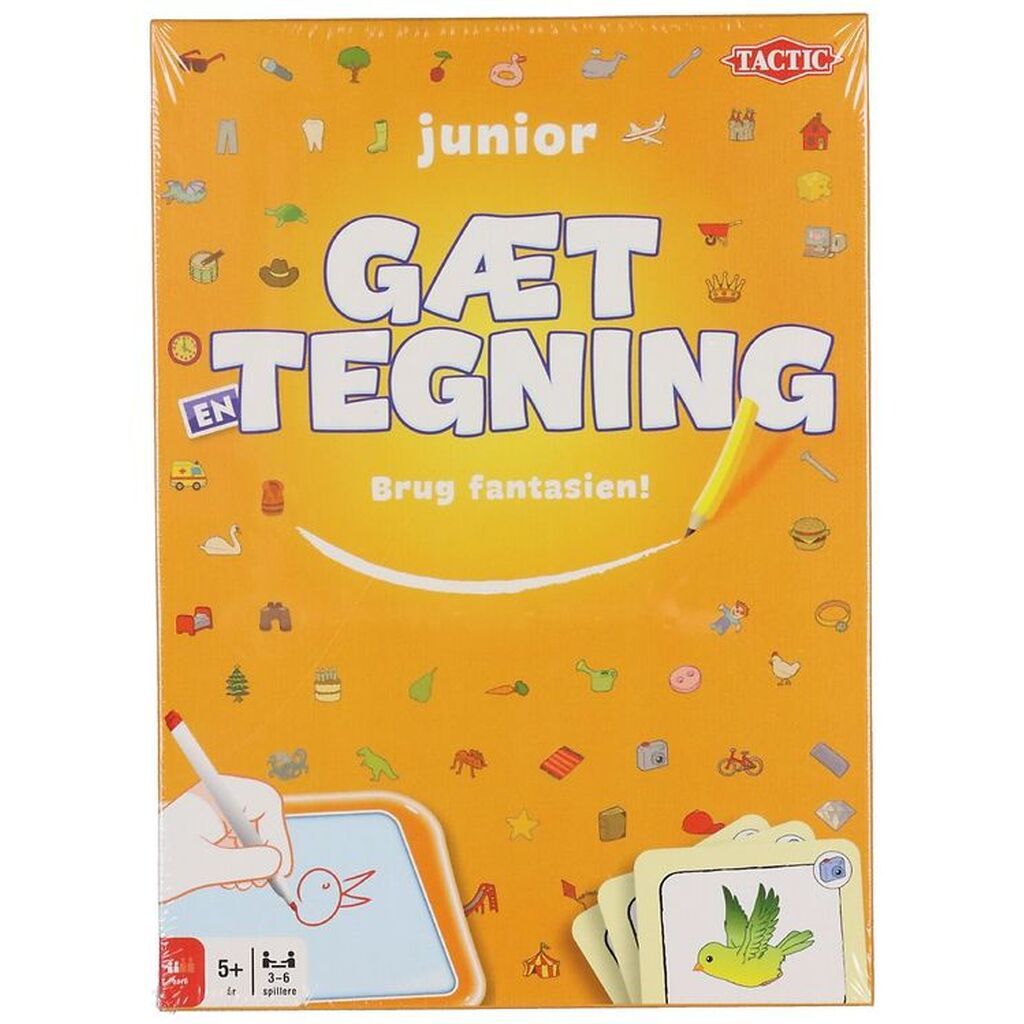 TACTIC Brætspil - Gæt En Tegning - Junior