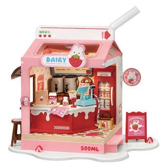 Rolife Miniature-diorama - DIY - Strawberry Milk Box DS034 - 73