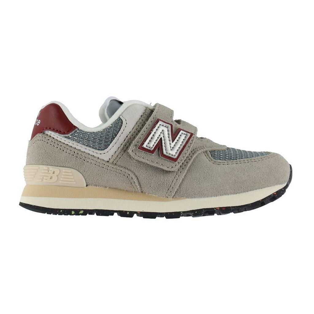 New Balance Sko - 574 - Arid Stone/Monarch Burgundy