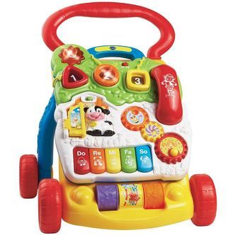 Vtech Gåvogn - Dansk - Barnets Første Gåvogn