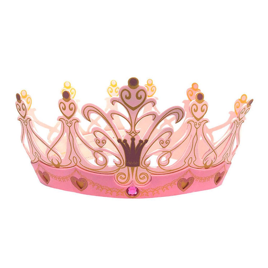 Liontouch Udklædning - Dronningekrone - Rosa