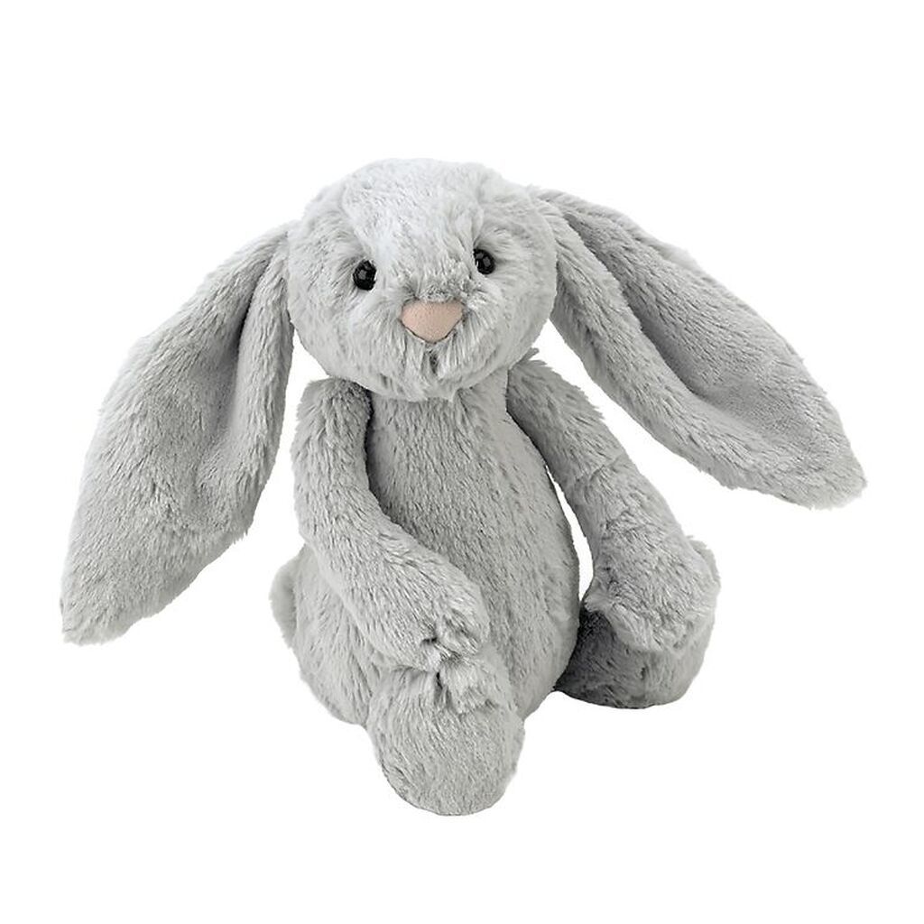Jellycat Bamse - Medium - 31x12 cm - Bashful Silver Bunny