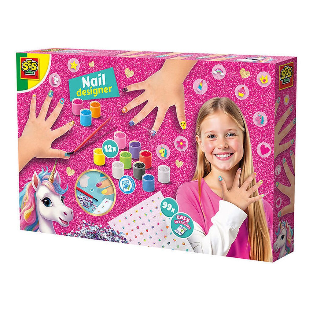 SES Creative - Dekorer Dine Negle - Enhjørning