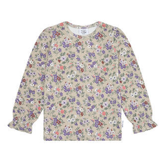 Hust and Claire Bluse - Rib - Alma - Cement