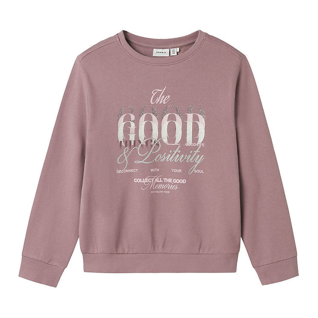 Name It Sweatshirt - NkfBoppe - Elderberry