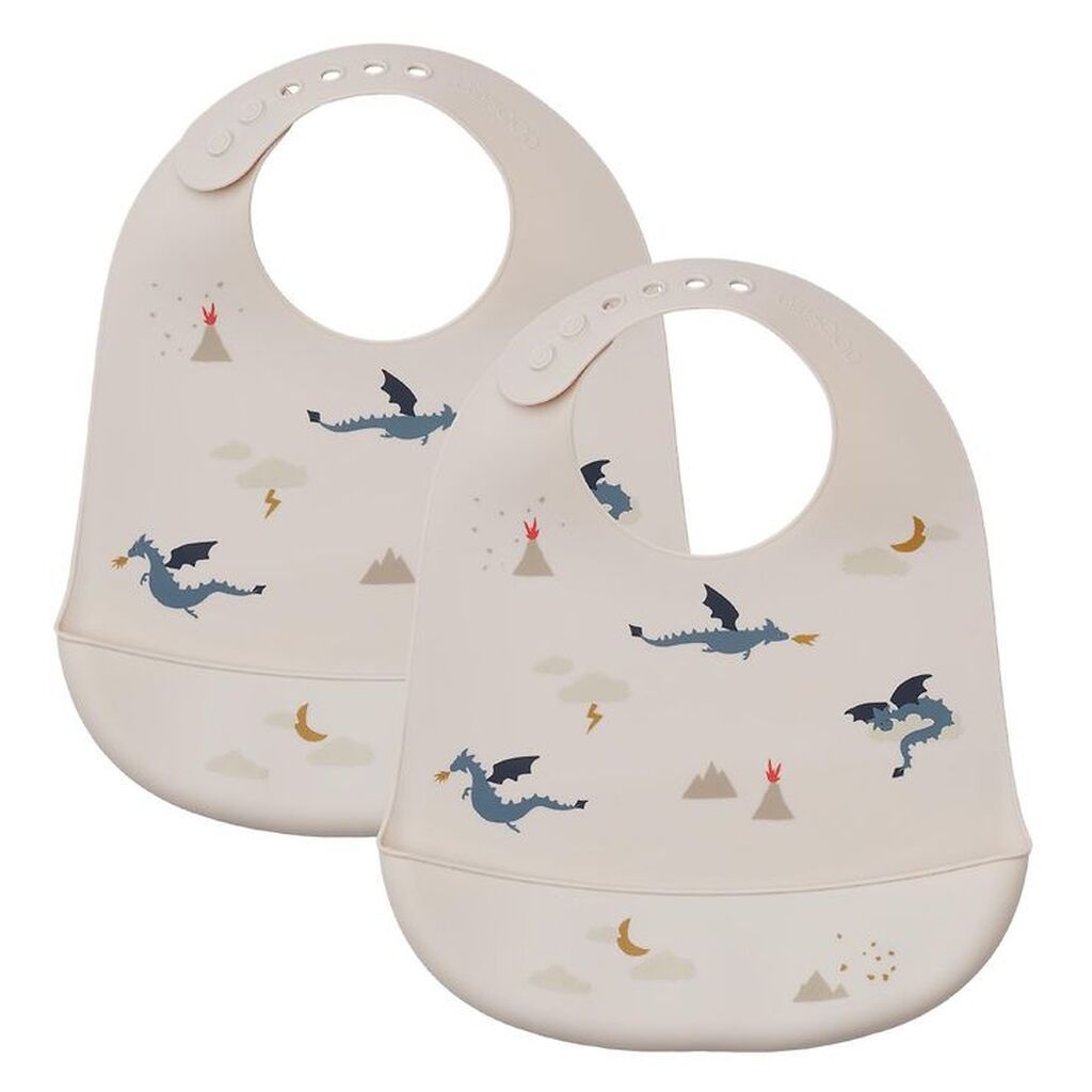 Liewood Hagesmæk - Tilda - 2-pak - Little Dragon/Dark