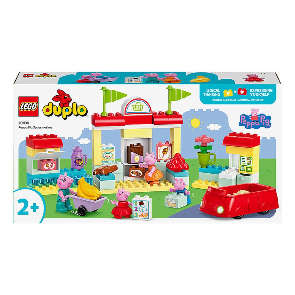 LEGOÂ® DUPLO - Gurli Gris i Supermarkedet 10434 - 70 Dele