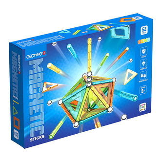 Geomag Magnetsæt - Sticks - 52 Dele