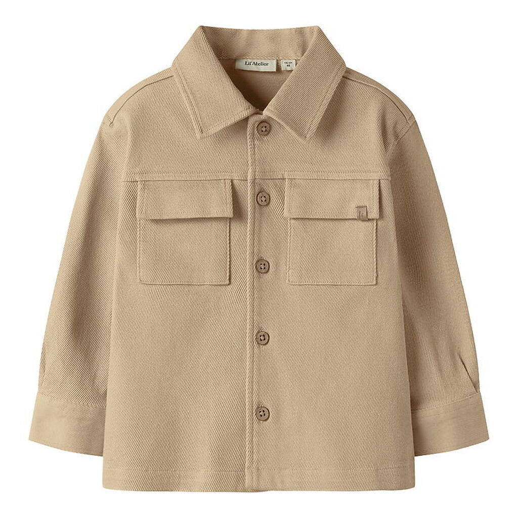 Lil Atelier Skjorte - Twill - NmmTaru - Irish Cream